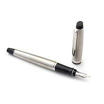 Ручка перьевая Waterman Expert 3 Stainless Steel CT, толщина линии F, палладий